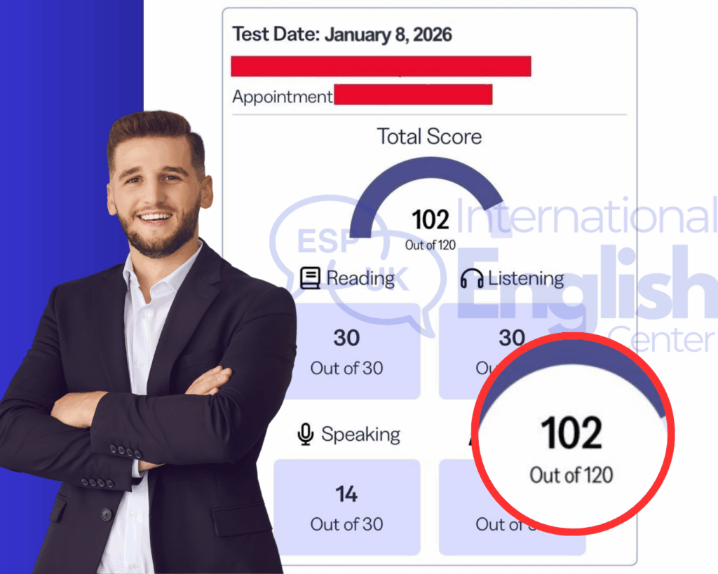 TOEFL iBT: El último paso para un Máster en Economía (Caso de éxito 102 puntos)